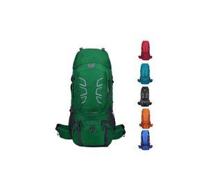 Mochila impermeable 60L color verde