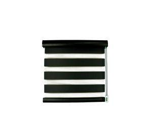 Cortina Roller Duo Arcadia 160x240 cm-Negro