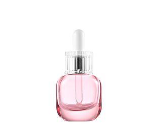 12 Frascos Vidrio Rosa Gotero Pipeta 15ml
