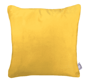 COJIN DECORATIVO DISEÑO AMARILLO 45X45 RELLENO