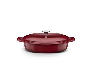 Wok de Hierro Fundido Esmaltado Electrolux Expert 30 cm