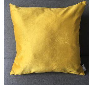 COJIN DECORATIVO DISEÑO AMARILLO 45X45 RELLENO
