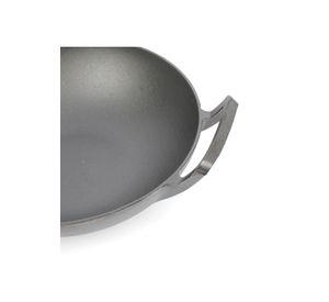 Sartén Wok de Hierro Fundido 32x28x10cm