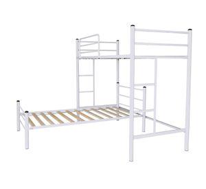 Cama Alta + Cama Baja 1.5 Blanco