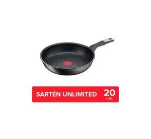 Sartén de 20 cm, Unlimited, Tefal, color negro