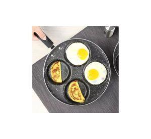 Sartén para tortillas con 4 agujeros, antiadherente