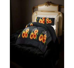 COBERTOR CON CHIPORRO PLUSH 2 PLAZAS 230X250CM NEGRO C10