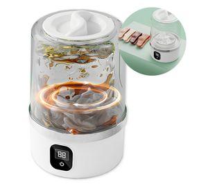 Mini Lavadora Portátil Recargable Ropa De Bebé Colores 1 Lt