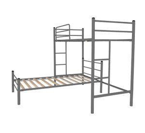 Cama Alta + Cama Baja 1.5 Grafito