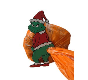 Pinza Para Bolsa De Pan Del Grinch