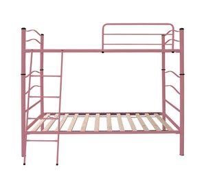 Camarote New desmontable 1,5 plaza rosado