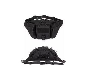Banano de senderismo trekking outdoor táctico militar negro