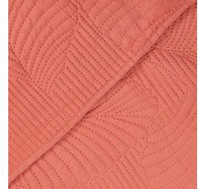 Quilt Cordoba lisa 2 P Naranjo