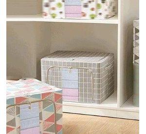 Cestas de Almacenamiento Plegable, Tela Cajas de Almacenamiento para estantes Cubos de Tela para Alm