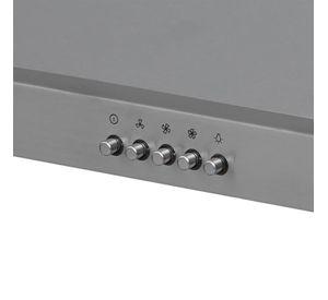Campana Piramidal decorativa Inox 60 cm 3 Velocidades