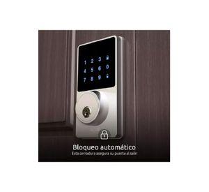 Cerradura Inteligente Smart Wifi App Plateada