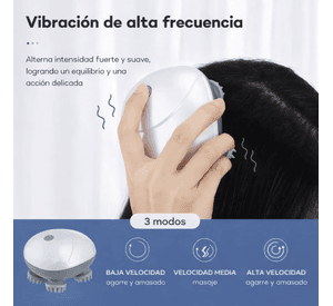 Masajeador De Cabeza Cuero Cabelludo Portatil Electrico