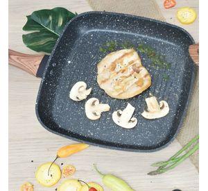 GRILL PAN 28CM KEEP GRANITE LINE
