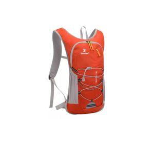 Mochila hidratación + bolsa de agua color rojo