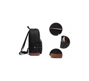 Mochila urbana escolar bolso a la moda Caribe 28L gris