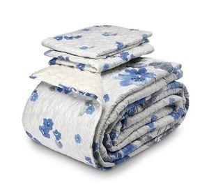 Quilt Sherpa Flower 1,5 Pl