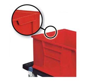 Caja Organizadora Qus955 Apilable 60 6x46 3x30 4cm Azul