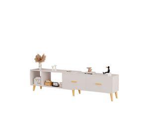 Rack TV extensible 198-120x40x30cm Chic Home