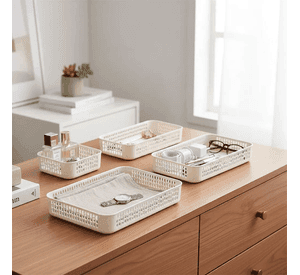 Set 6 Cajas Organizadoras Plasticas Multiuso