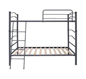 Camarote New desmontable 1,5 plaza grafito