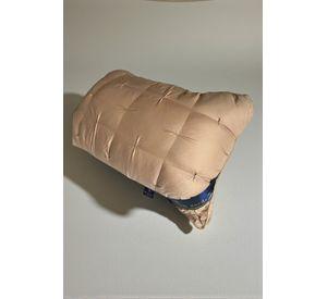 Almohada Genérica Estándar Firme Alta Calidad Micro Fibra Marrón Claro