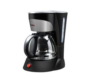 Cafetera Electrica Con Jarra De Vidrio 800W Negra TH-130 Thomas