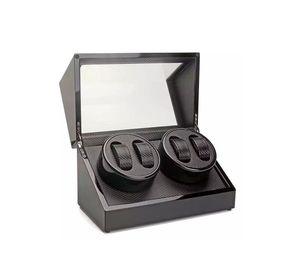 Caja Organizadora 4 Relojes Automaticos Negro