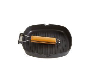 Sartén Parrilla Cocina Grill Cuadrado Antiadherente 24 CM