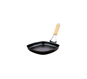 Sartén Parrilla Cocina Grill Cuadrado Antiadherente 24 CM