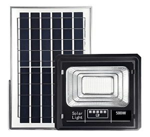 Lampara Solar Reflector 500W Garage Calle Parque Lau