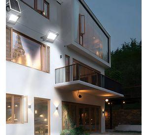 Lampara Solar Reflector 500W Garage Calle Parque Lau