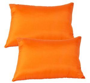 Set 2 almohadas premium Eco colores   50 x 70Naranja