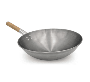 Wok tradicional chino de 36cm acero al carbono