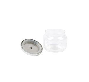 Frasco de Vidrio con Tapa
