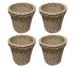 Cesta de plastico set de 4