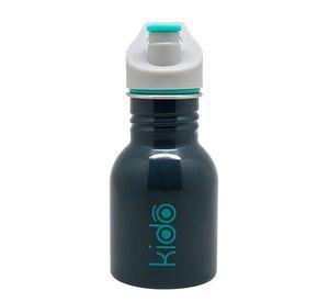 BOTELLA METALICA 335ML KEEP KIDO NEGRO