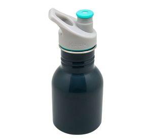 BOTELLA METALICA 335ML KEEP KIDO NEGRO