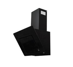Campana decorativa vidrio negro Touch Control 60 cm