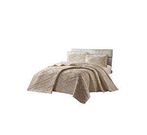 CUBRECAMA QUILT CON DISEÑO GEOMETRICO RELIEVE 2 PLAZAS 230 x 250 cm 04