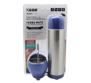 SET MATE + TERMO BALA KEEP morado