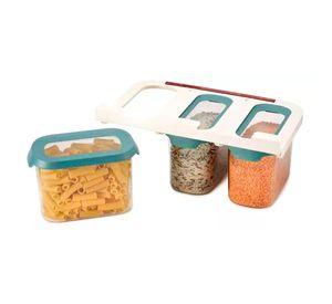 Pack3 Contenedores Organizador Para Despensa - Refrigerador