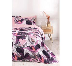 Set Quilt Est + Sabana Lisa 2 P Amanda