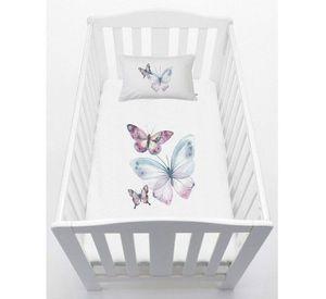 Cubreplumón Cuna Mariposas
