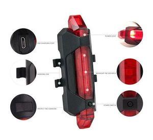 Luz Linterna Led Bicicleta Luz Trasera Lateral Frontal Roja
