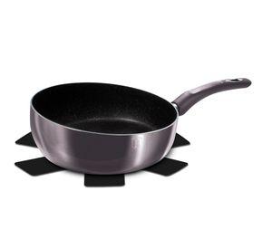 Sarten premium concavo de 26 cm libre de PFOA revestimiento en marmol